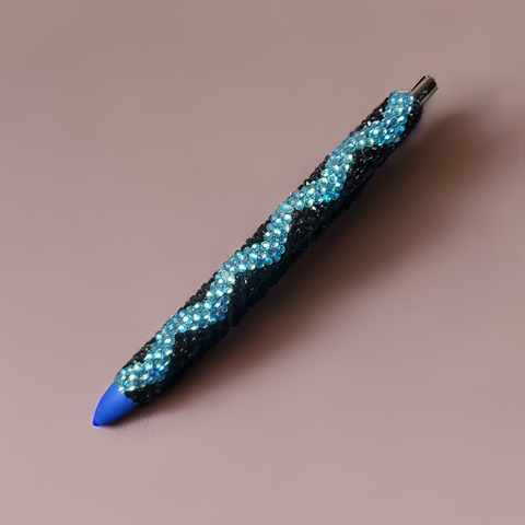 Chevron Rhinestone Pen